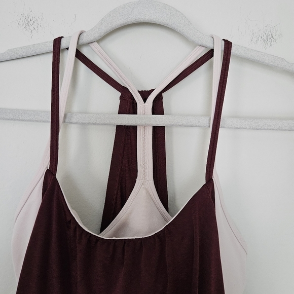 Lululemon racer flow Y long line 2 in one racer top size 4 - Picture 5 of 8